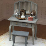 1 24 Scale Miniature Dollhouse Furniture Kit Ladies Cottage Etsy
