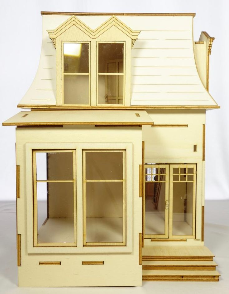 1 24 Scale Miniature Dollhouse Kit Hill View For Collectors In 2020 
