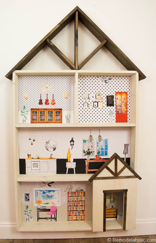 13 How To Make A DIY Dollhouse Tutorials Tip Junkie