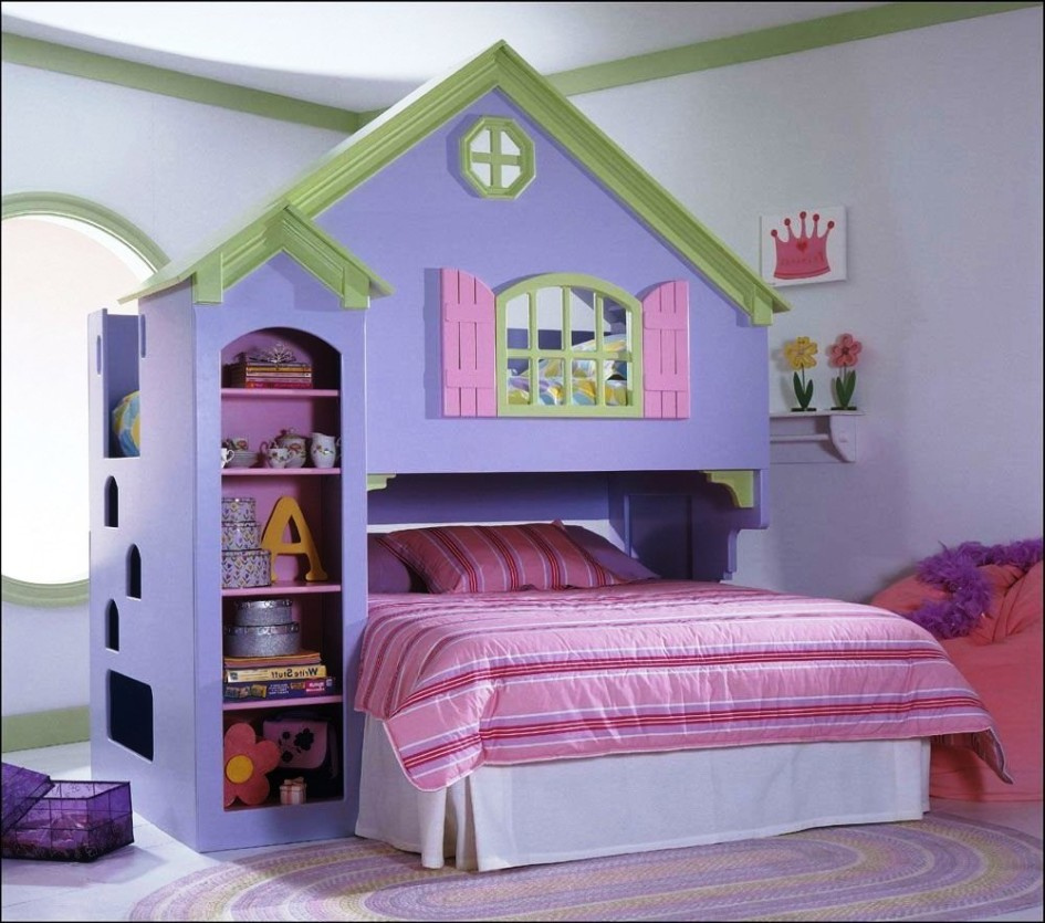 Girls Dollhouse Bedroom Furniture