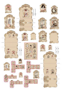 49 Free Dollhouse Printable Wallpaper On WallpaperSafari