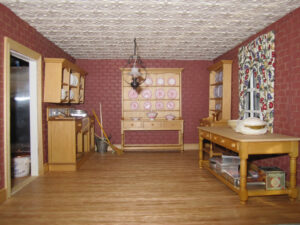 49 Miniature Dollhouse Kitchen Wallpaper Country On WallpaperSafari