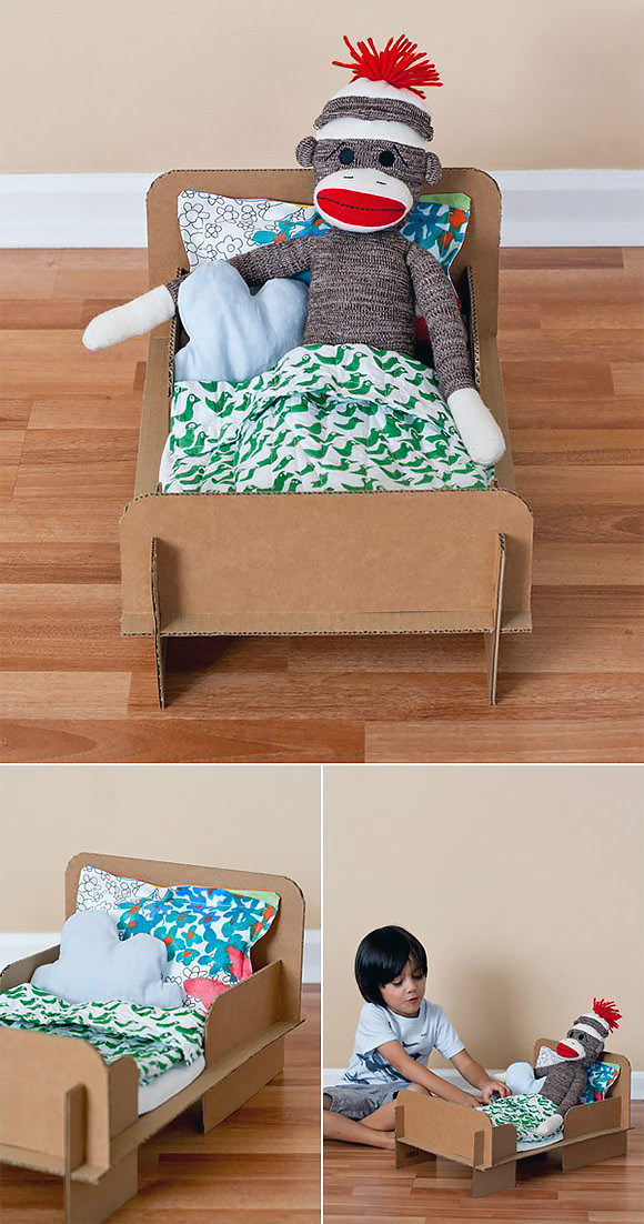 Cardboard Dollhouse Furniture To Make
