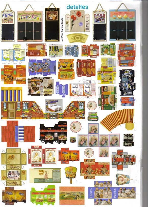 606 Best Dollhouse Printies 2 Images On Pinterest Doll Houses 