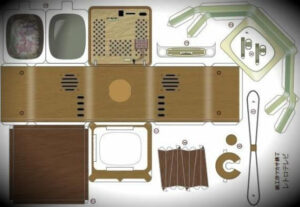 7 Best Dollhouse TV Radio Phone Images On Pinterest Doll Houses