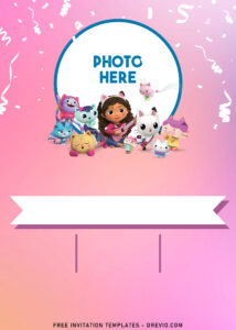 8 Gabby s Dollhouse Birthday Invitation Templates Download Hundreds