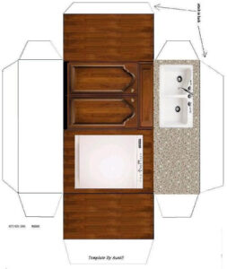 81 Best Dolls House Printables Bathroom Images On Pinterest Doll