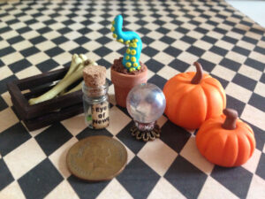 A Few Spooky Accessories To Add To A Haunted Dolls House Or To Dress A