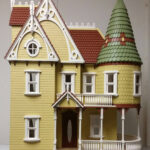 Ada Victorian Mansion Wooden Dollhouse Kit Scale One Inch