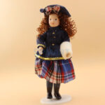 Aliexpress Buy 1 12 Scale Dollhouse People Miniature Little Girl