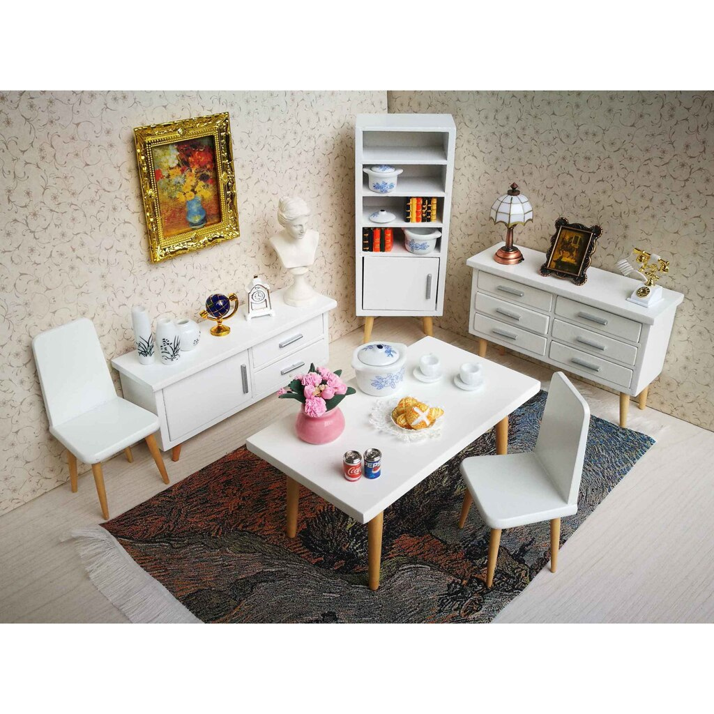 Aliexpress Buy Modern Style 1 12 Dollhouse Living Room Furniture 