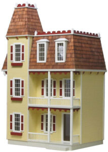 Alison Jr Finished Dollhouse Wooden Dollhouse Kits Dollhouse Kits
