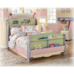 B140 87 Ashley Furniture Doll House Kids Room Full Sleigh Bed