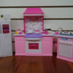 Barbie Size Dollhouse Furniture Kitchen Set EBay