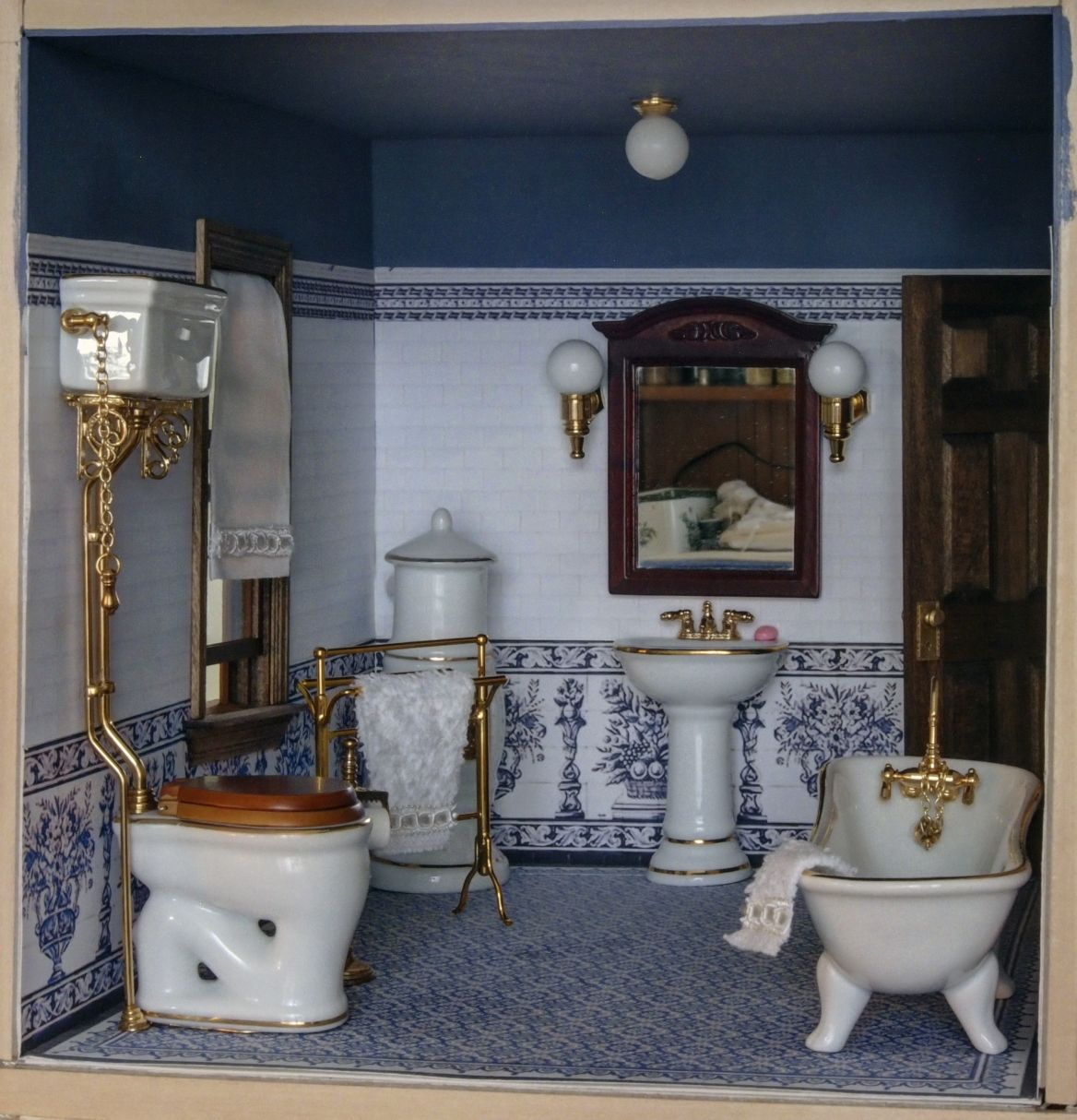 Bathroom Victorian Mini Dolls House Interiors Bathroom Victorian 