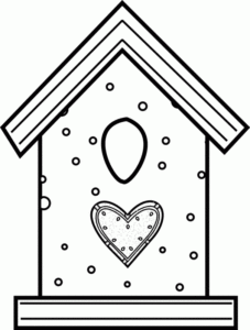Bird House Coloring Pages 302 Free Printable Coloring Pages V zdoba