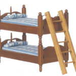 Bunk Beds W Ladder Mary S Dollhouse Miniatures