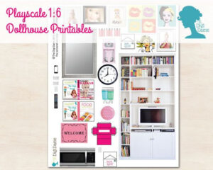 Buy 2 Get 1 FREE Pretend Play Printable INSTANT DOWNLOAD Playscale 1