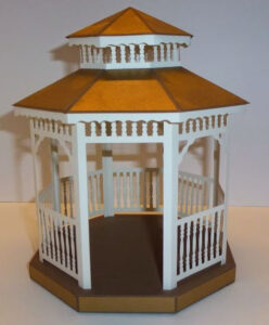 CASITA DE PAPEL Dollhouse Paper Gazebos By Monica Gazebo House