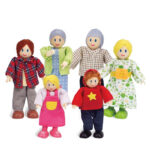 Contemporary All Season Dollhouse Doll Family Dollhouse Dolls