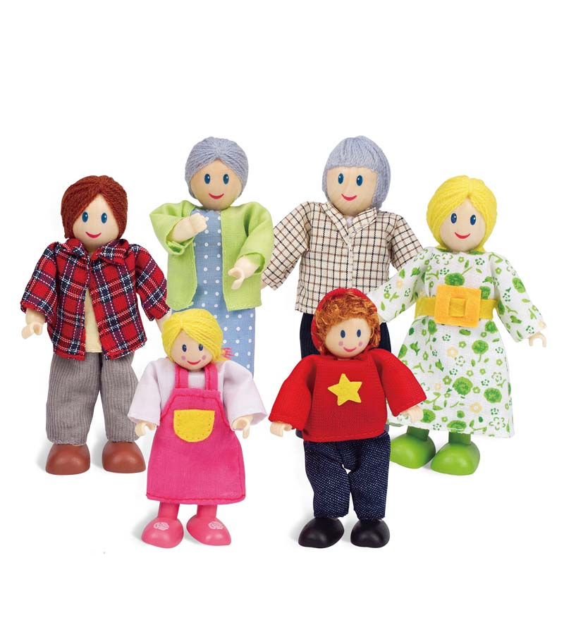 Contemporary All Season Dollhouse Doll Family Dollhouse Dolls 