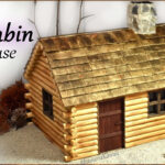Cute Miniature Log Cabin Dollhouse Tutorial YouTube