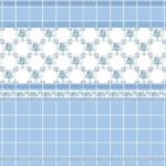 Details About Dolls House Victorian Wallpaper Blue Kitchen Bathroom