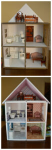 DIY Dollhouse Made From Cardboard Boxes Cardboard Dollhouse
