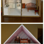 DIY Dollhouse Made From Cardboard Boxes Cardboard Dollhouse