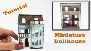 DIY Miniature Dollhouse Tutorial YouTube