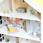 DIY Modern Dollhouse Tutorial The Pretty Life Girls Modern