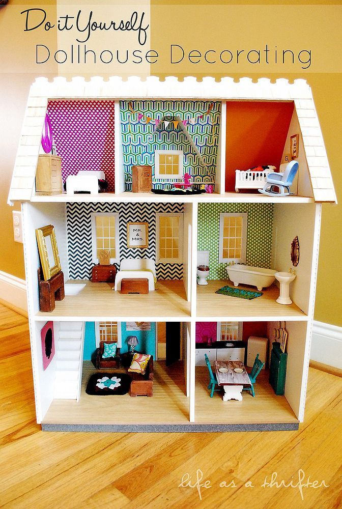 Do It Yourself Dollhouse Decorating Diy Dollhouse Doll House Plans 