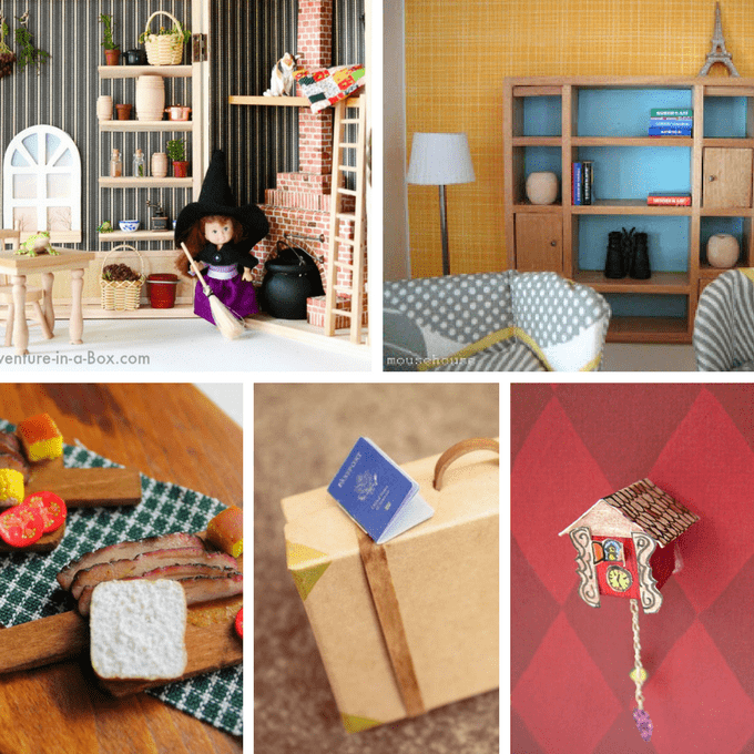 DIY Dollhouse Furniture Tutorials