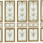 Doll House Wallpaper Victorian Wall Panelling Doll House