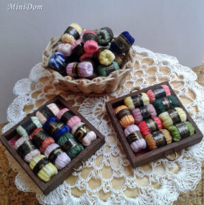 Dollhouse Accessories Yarn For Knitting For Dollhouse Miniature