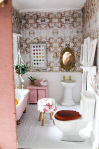 Dollhouse Bathroom At Home With Ashley