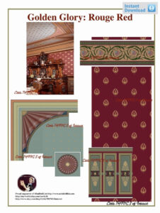 Dollhouse Ceiling Wallpaper Doll House Wallpaper Dolls House