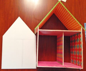 Dollhouse Decorating A Quick Easy Fun Cheap Foam board Dollhouse