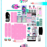 DollHouse DIY Doll Diy Crafts Paper Toys Template Barbie Paper Dolls