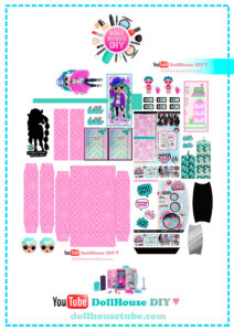 DollHouse DIY Doll Diy Crafts Paper Toys Template Barbie Paper Dolls