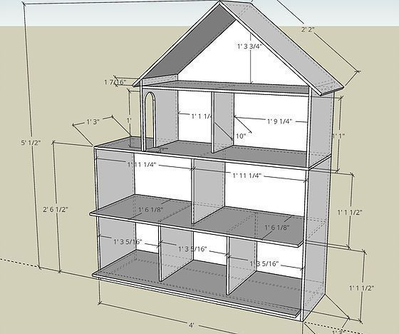 Dollhouse DIY Dollhouse Cardboarddollhouse Diy Usefulcraft 