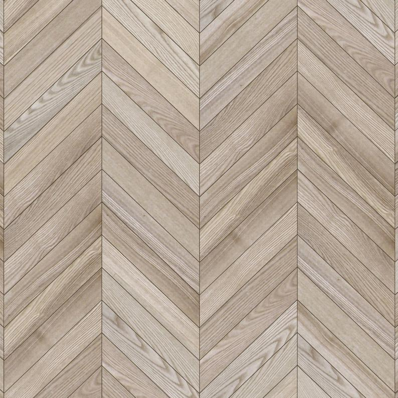 Dollhouse Flooring 1 12 Chevron Light Wood Parquet Miniature Diorama 