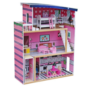 Dollhouse Furniture Sets Sweet Wooden Pretend Play House Doll