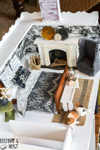 Dollhouse Master Bedroom Decor Salvaged Living