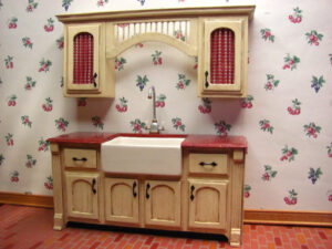 Dollhouse Miniature Furniture Tutorials 1 Inch Minis KITCHEN