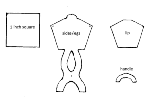 Dollhouse Miniature Furniture Tutorials 1 Inch Minis SEWING BOX ON