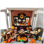 Dollhouse Miniature Halloween Dollhouse Halloween Halloween Shadow