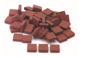 Dollhouse Miniature Patio Bricks Dollhouse Building Supplies