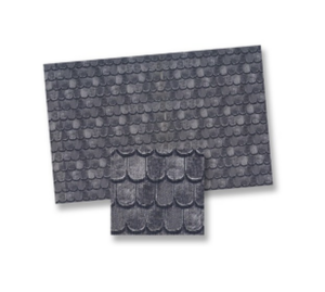 Dollhouse Miniature Slate Roof Material Sheet Dollhouse Building