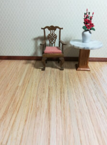 Dollhouse Miniature Wood Flooring Red Oak Real Wood 1 4 Etsy
